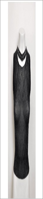 메탈 FIBER 니트 탱크탑